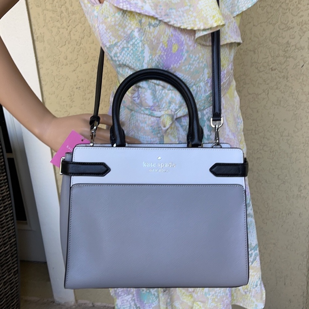 Kate Spade Staci Colorblock Medium Satchel - Picture 9 of 16